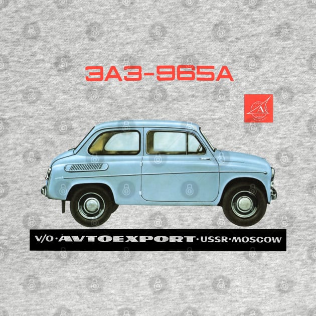 ZAZ 965 - Russian car ad by Throwback Motors